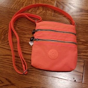 Kipling Neon orange crossbody